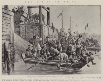 De crisis in China door Paul Frenzeny